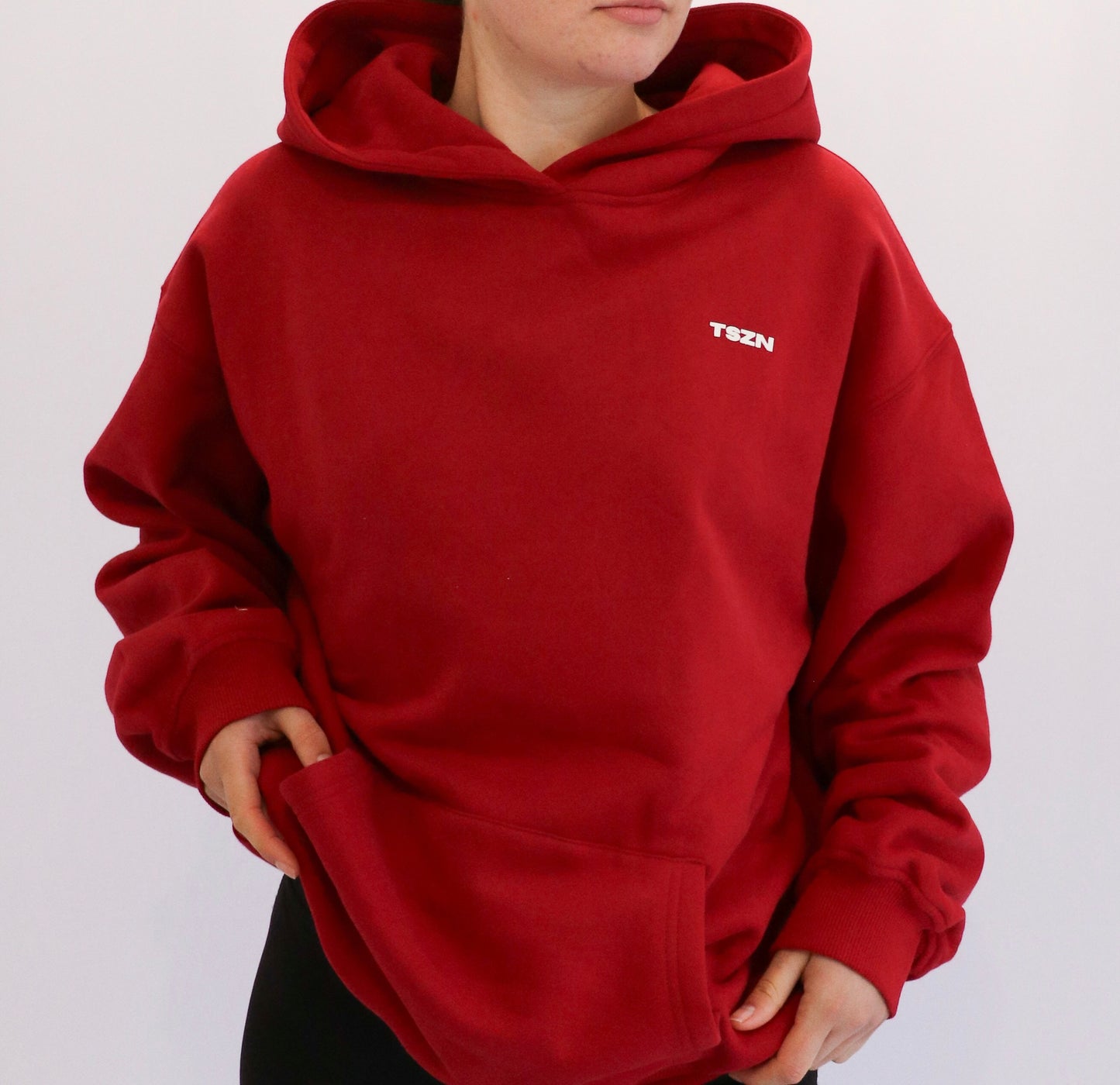 Somber Unisex Hoodie - Red