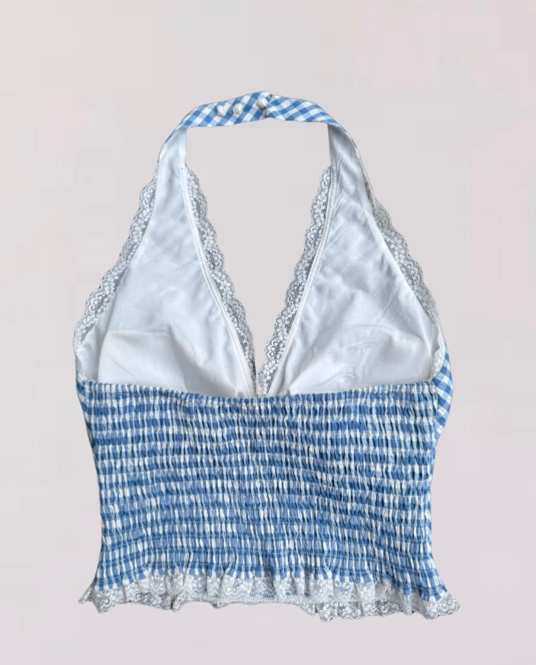 Wren halter -Blue