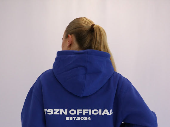 Somber Unisex Hoodie - Cobalt Blue