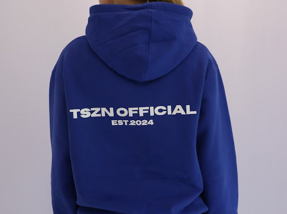 Somber Unisex Hoodie - Cobalt Blue