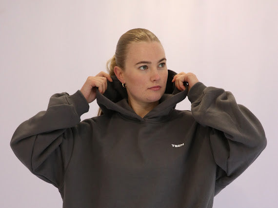 Somber Unisex Hoodie - Charcoal