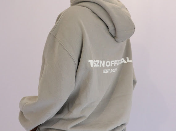 Somber Unisex Hoodie - Light grey