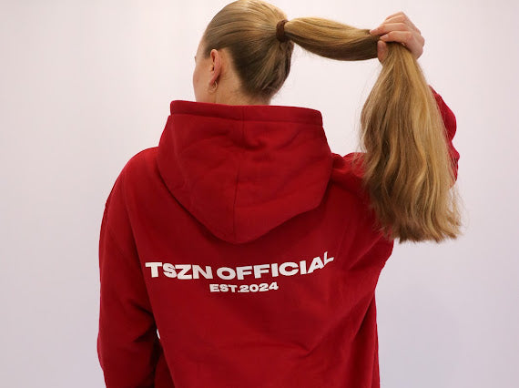 Somber Unisex Hoodie - Red