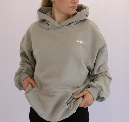 Somber Unisex Hoodie - Light grey