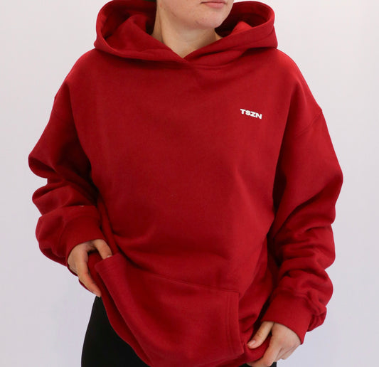 Somber Unisex Hoodie - Red
