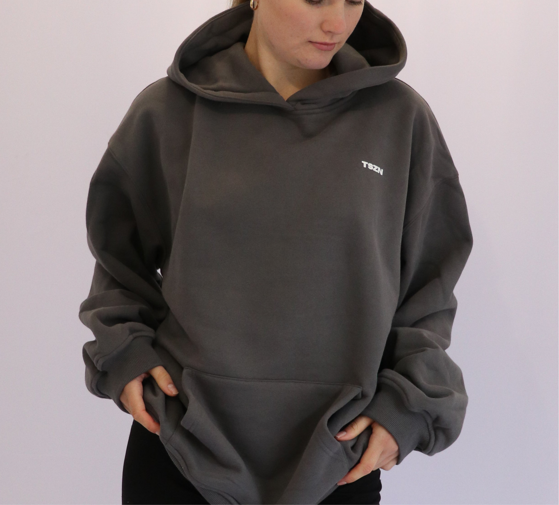 Somber Unisex Hoodie - Charcoal – TSZN