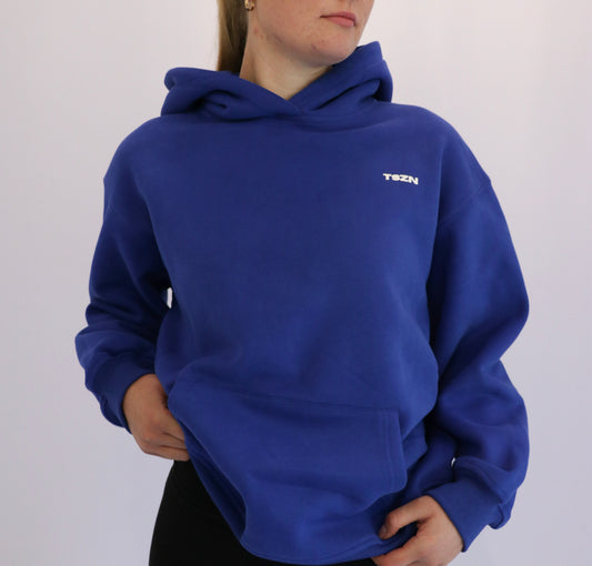 Somber Unisex Hoodie - Cobalt Blue